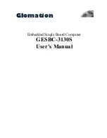 Preview for 1 page of Glomation GESBC-3130S User Manual