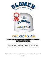 Glomex WebBoar 4G PLus User And Installation Manual preview