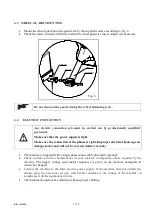 Предварительный просмотр 9 страницы Glomstad Motor GM - U95 PRO Use And Maintenance Manual