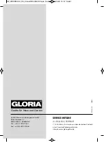 Предварительный просмотр 44 страницы Gloria 000288.0000 User Manual