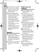 Preview for 6 page of Gloria 172 RTi Instructions For Use Manual