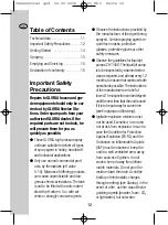 Preview for 10 page of Gloria 172 RTi Instructions For Use Manual