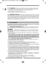 Предварительный просмотр 8 страницы Gloria 1984060 Operating Instructions Manual