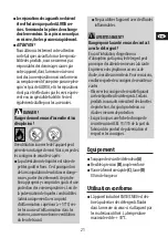 Preview for 19 page of Gloria CleanMaster CM 50 Instructions For Use Manual