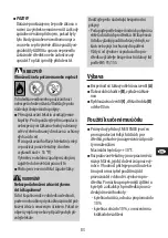 Preview for 81 page of Gloria CleanMaster CM 50 Instructions For Use Manual