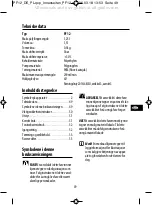 Preview for 49 page of Gloria CleanMaster PERFORMANCE PF 12 Instructions For Use Manual