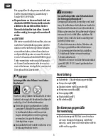 Preview for 6 page of Gloria FM50 Instructions For Use Manual