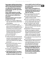 Preview for 11 page of Gloria FM50 Instructions For Use Manual