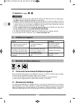 Preview for 30 page of Gloria FoamMaster FM 30 Operating Instructions Manual