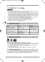 Preview for 56 page of Gloria FoamMaster FM 30 Operating Instructions Manual