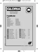 Preview for 1 page of Gloria FoamMaster FM10 flex Instructions For Use Manual