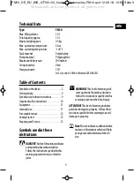 Preview for 9 page of Gloria FoamMaster FM10 flex Instructions For Use Manual