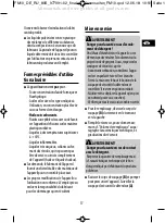 Preview for 17 page of Gloria FoamMaster FM10 flex Instructions For Use Manual