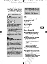 Preview for 41 page of Gloria FoamMaster FM10 flex Instructions For Use Manual