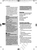 Preview for 46 page of Gloria FoamMaster FM10 flex Instructions For Use Manual