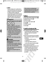 Preview for 61 page of Gloria FoamMaster FM10 flex Instructions For Use Manual