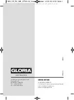 Preview for 80 page of Gloria FoamMaster FM10 flex Instructions For Use Manual