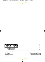 Preview for 28 page of Gloria Hobby 1200 Manual