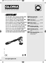 Gloria MULTIJET User Manual preview