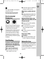 Preview for 21 page of Gloria natura 2800 L Instructionsfor Use