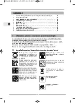 Preview for 22 page of Gloria PRO 8 Operating Instructions Manual