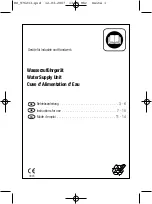 Preview for 1 page of Gloria Profiline 415 Series Instructions For Use Manual