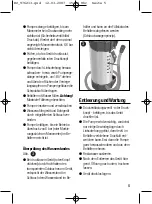 Preview for 5 page of Gloria Profiline 415 Series Instructions For Use Manual