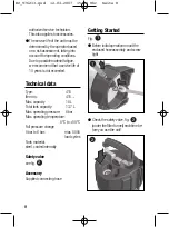 Preview for 8 page of Gloria Profiline 415 Series Instructions For Use Manual