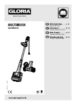 Gloria SpeedControl Multibrush User Manual preview