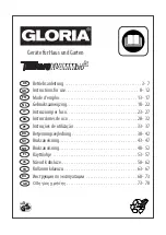 Gloria Thermoflamm bio Instructions For Use Manual предпросмотр