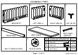 Предварительный просмотр 2 страницы Glory Furniture Delray G793AL Assembly Instruction