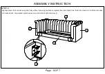 Предварительный просмотр 5 страницы Glory Furniture G0550AL Assembly Instruction Manual