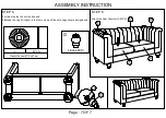 Предварительный просмотр 7 страницы Glory Furniture G0550AL Assembly Instruction Manual