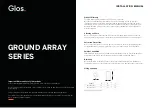 Preview for 1 page of Glos GROUND ARRAY Series Quick Start Manual