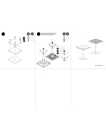 Предварительный просмотр 2 страницы Gloster 554 Azore 34" Bar Height Table Assembly Instructions