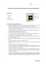 Предварительный просмотр 2 страницы Glow Fire 190113 User Manual & Safety Instructions