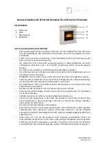 Предварительный просмотр 6 страницы Glow Fire 190113 User Manual & Safety Instructions