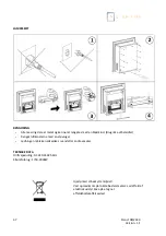 Предварительный просмотр 37 страницы Glow Fire 190113 User Manual & Safety Instructions