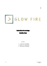 Предварительный просмотр 10 страницы Glow Fire Clear 36 Assembly Instructions Manual