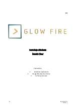 Предварительный просмотр 26 страницы Glow Fire Clear 36 Assembly Instructions Manual