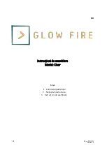 Предварительный просмотр 58 страницы Glow Fire Clear 36 Assembly Instructions Manual