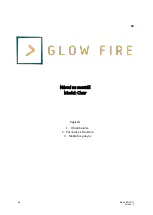 Предварительный просмотр 66 страницы Glow Fire Clear 36 Assembly Instructions Manual