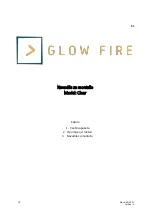 Предварительный просмотр 70 страницы Glow Fire Clear 36 Assembly Instructions Manual