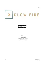 Предварительный просмотр 74 страницы Glow Fire Clear 36 Assembly Instructions Manual