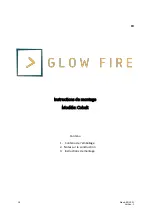 Preview for 10 page of Glow Fire Cobalt 36 Assembly Instructions Manual