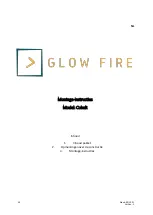 Preview for 30 page of Glow Fire Cobalt 36 Assembly Instructions Manual