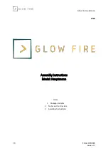 Preview for 10 page of Glow Fire Hauptmann Assembly Instructions Manual