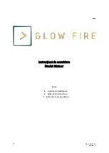 Preview for 72 page of Glow Fire Kastner Assembly Instructions Manual