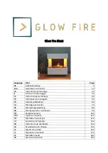 Предварительный просмотр 1 страницы Glow Fire Kleist Assembly Instructions Manual