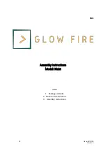 Предварительный просмотр 12 страницы Glow Fire Kleist Assembly Instructions Manual